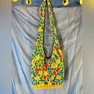 3 for $25❤️ Boho flower embroidered tote